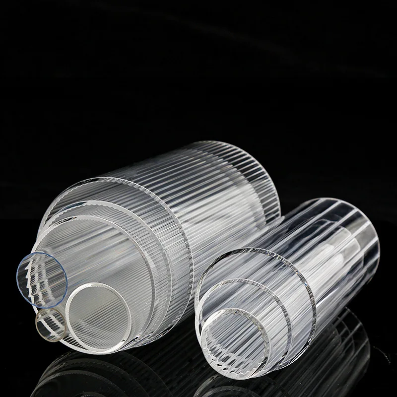 Factory Price Large Diameter Polycarbonate Plastic Tube Corrugated PC Pipe
