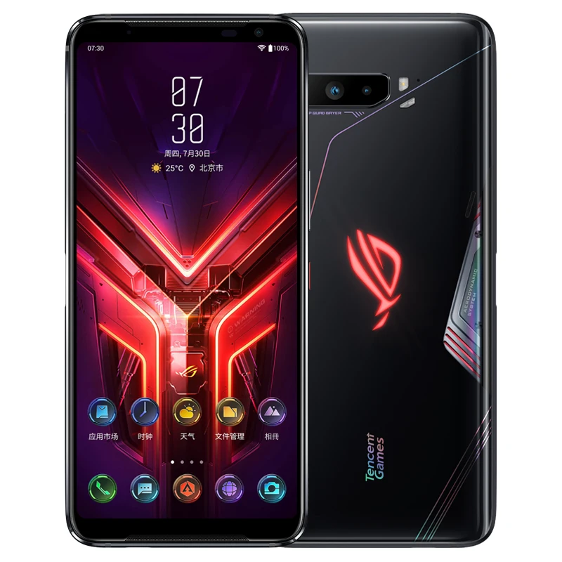  Глобальная версия ROG Phone 3 5G Gaming 6 59 дюйма 12/16 ГБ ОЗУ 128/256 ГБ/512 Гб ПЗУ SN 865/865 Plus 6000 мАч 144 Гц FHD + AMOLED