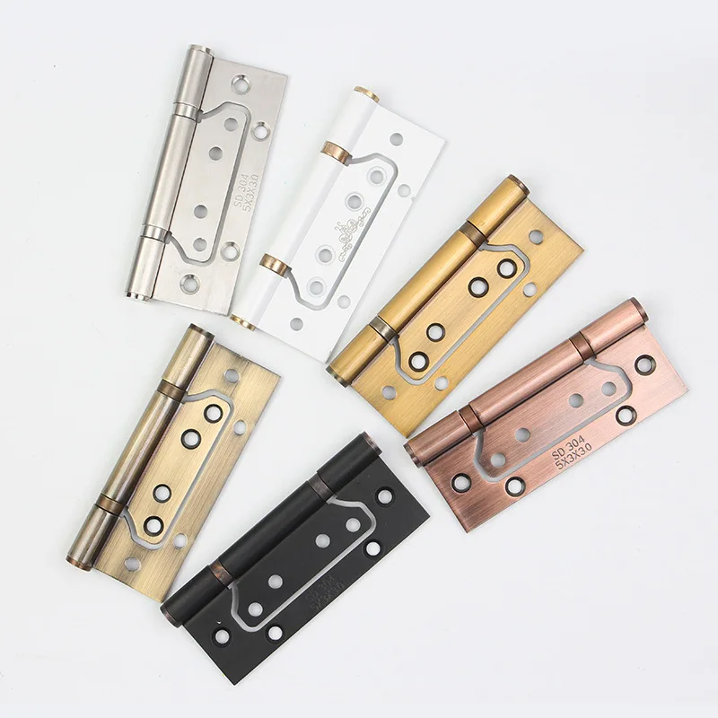 Wholesale door hardware stainless steel hinge customized Butt hinges door for window 5inch national standard hinge