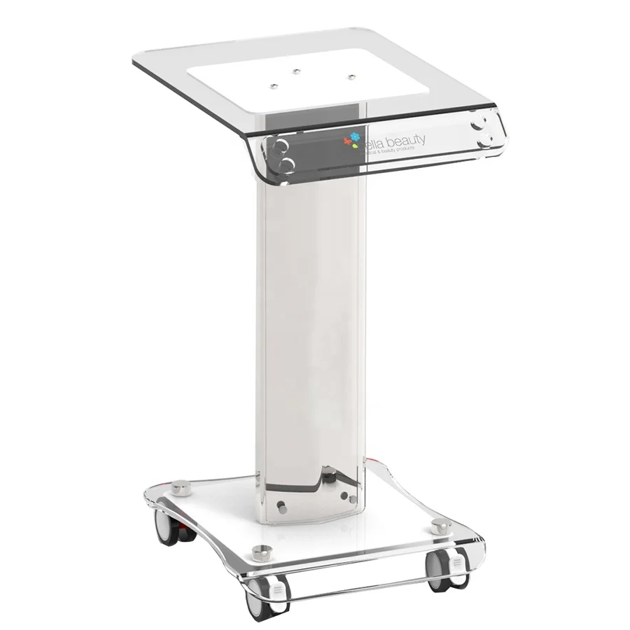 Складная косметическая машина TF, профессиональная портативная Косметическая тележка для салона красоты из акрила, складная тележка, сборная акриловая тележка