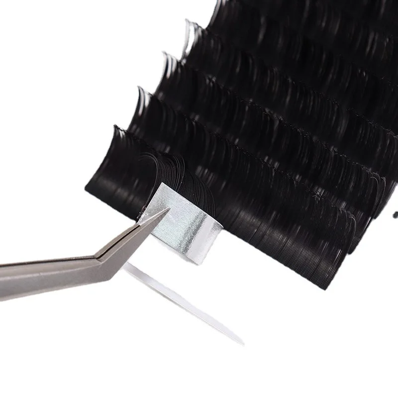 Classic Lash Extension 0.07/0.10/0.15/0.20/0.25 Eyelash Extensions Natural Cashmere Soft Silk Lash J/B/C/D/L/M Custom Logo