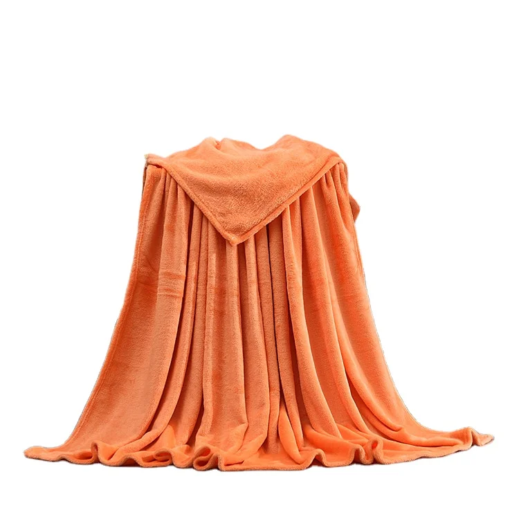 China Factory 100%polyester Super Soft Throw Blanket For Winter