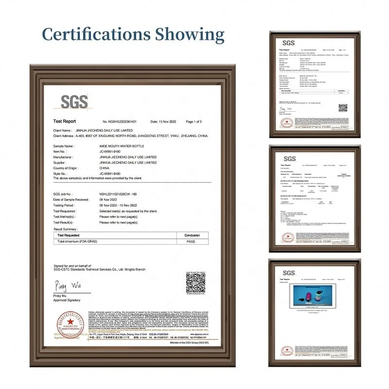 350/500/750/1000ml Thermos Bottle Vacuum Aqua Flask Insulated Standard Mouth Stainless Steel Metal Termos Water Bottle with Lid