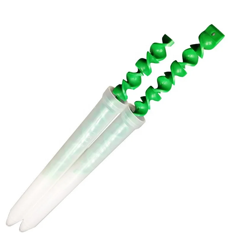 MR13-12  Plastic Dynamic Dispensing Mixer Tip AB epoxy, adhesive,glue dynamic mixing nozzle for meter mix dispense application