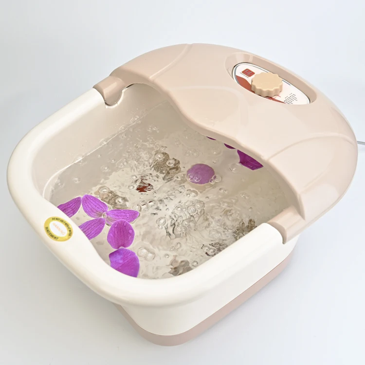 Электронная ванна для ног KIKI NEWGAIN, массажер роликовый для облегчения кровообращения, спа