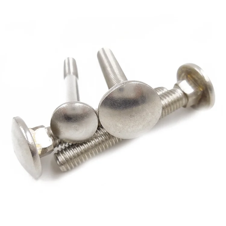 
Stainless Steel Mushroom Head Coach Bolts Metric Din 603 m8 5mm Square Long Neck Carriage Bolt 