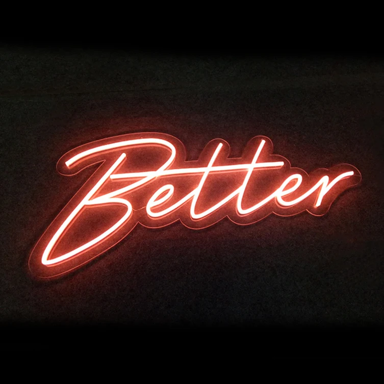  Custom Indoor Outdoor Wedding Valentine Decoration Rgb Colorful Flex Led Neon Sign