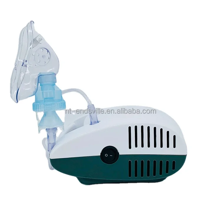 For aerosol therapy at home or in hospitals for home and hospital use with TUV CE,ISO certificate Compact compressor nebulzier