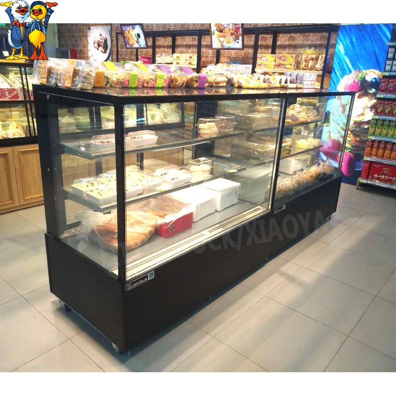 Hot sales bakery bread cooler cake shop refrigerated cake display fridge chiller cake refrigerator showcase
