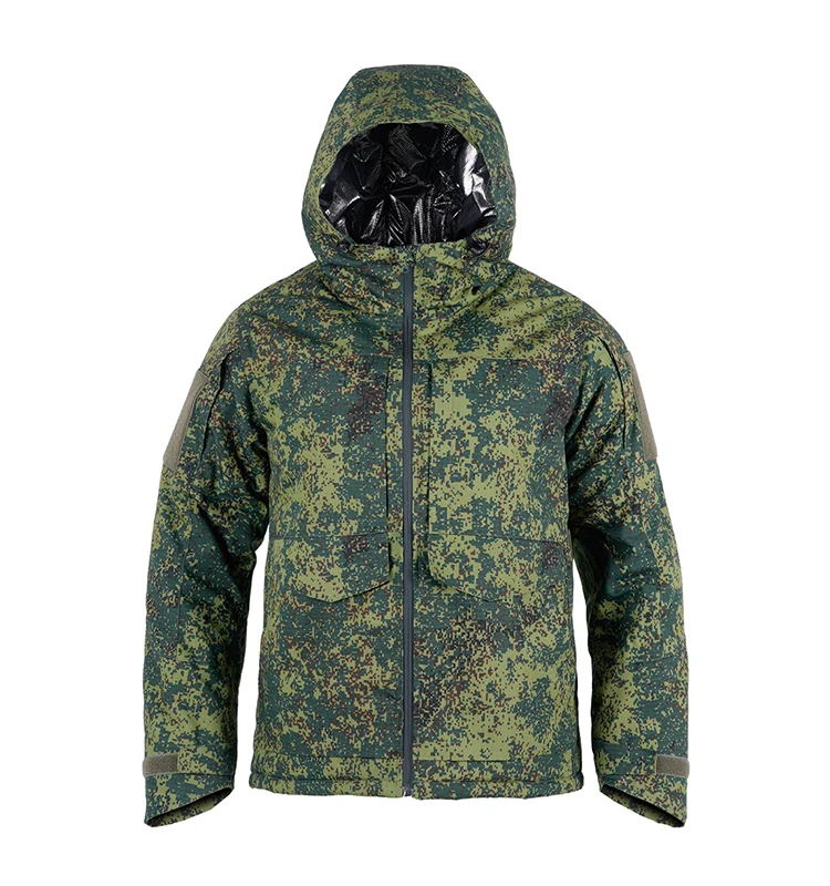 China Cema Camouflage Heat Reflective Warm Jacket M65 Winter Waterproof Jacket Tactical Uniform