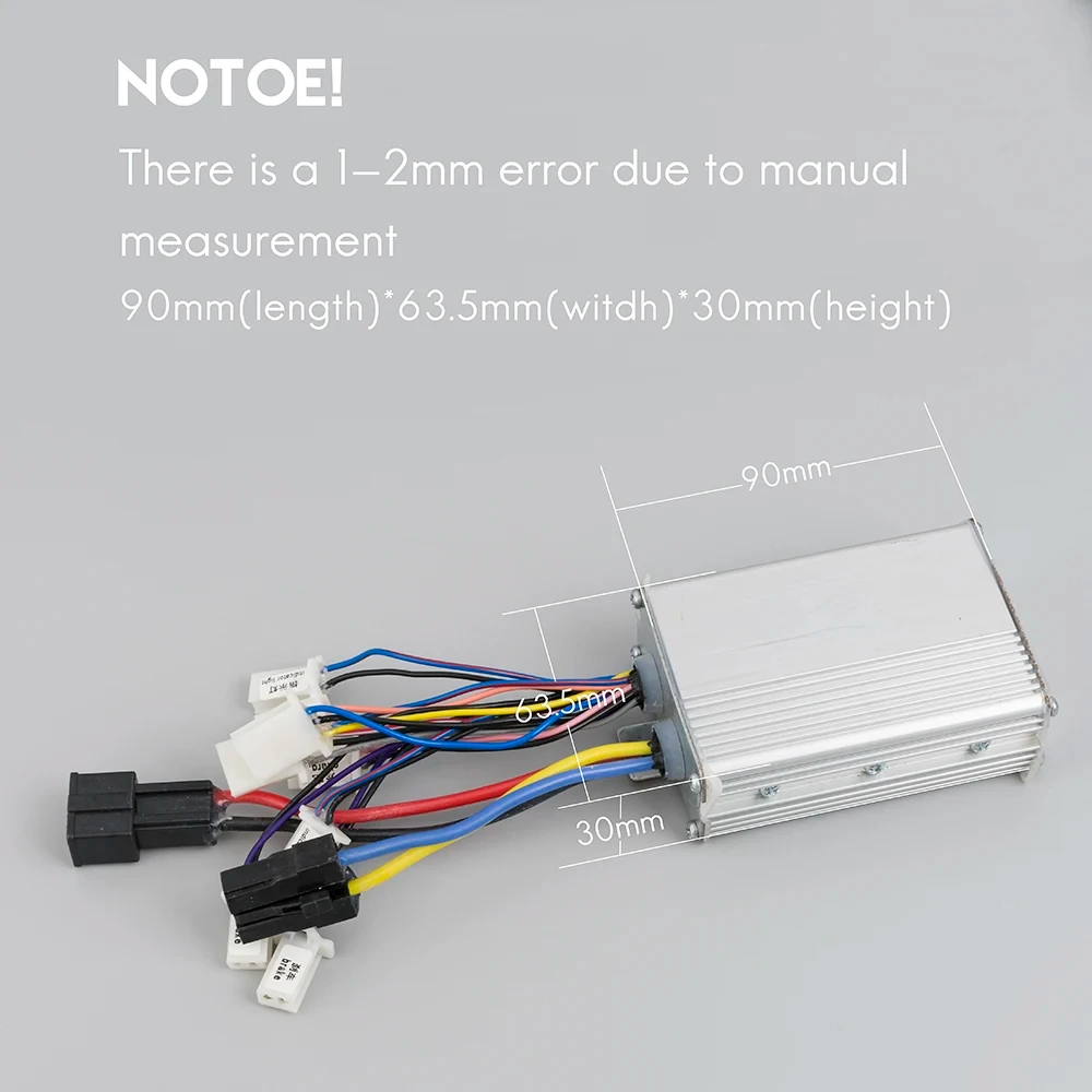 Electric Brushed Motor Conversion Kit 24V- 48V 500W 1000W DC Motor Controller Throttle for DIY Electric Scooter E Bike Go-kart