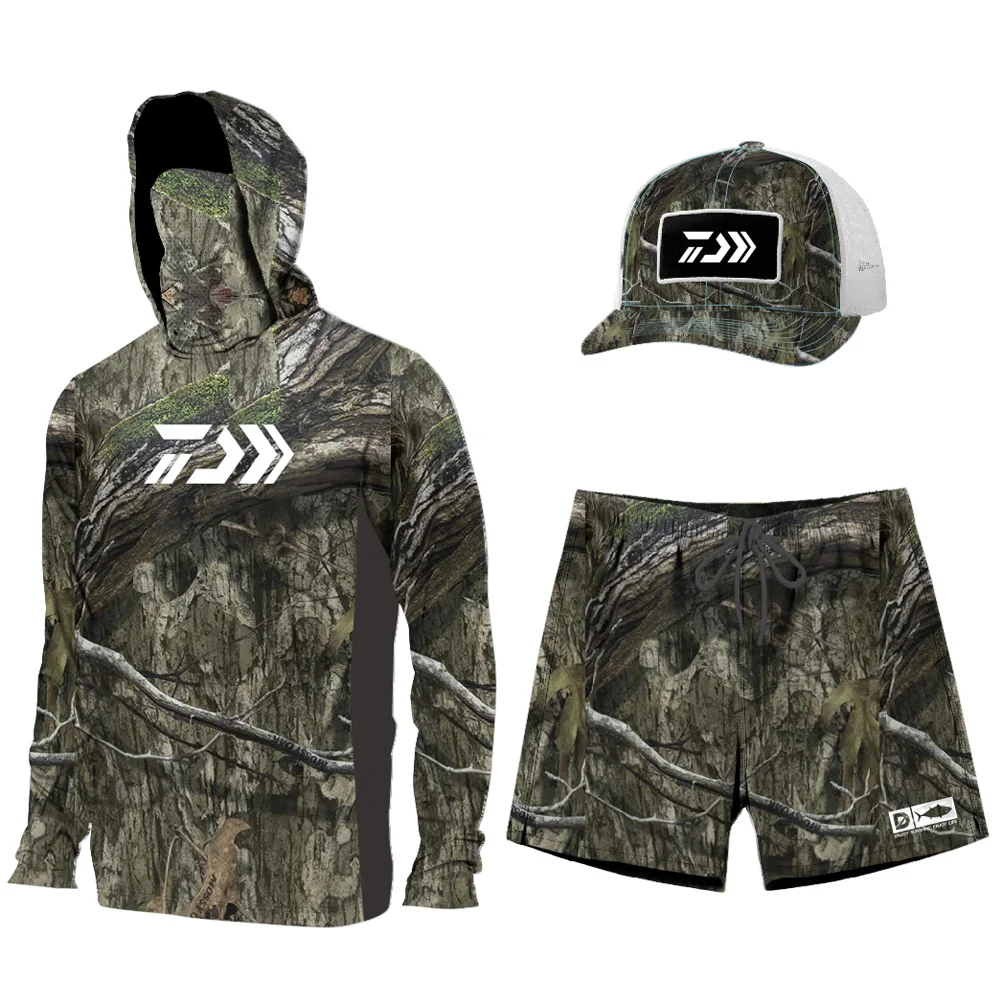 Warm fleece fabric  camouflage reflective hunting jacket hunting wear hunting clothes