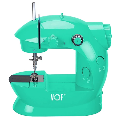 VOF FHSM-202 mini overlock sewing machine price with adapter
