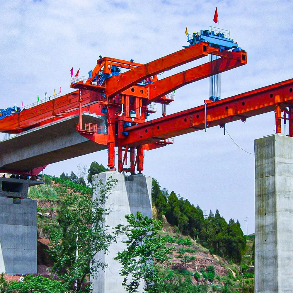 High quality beam launcher bridge launching crane 40ton 60ton 80ton 100ton 120ton