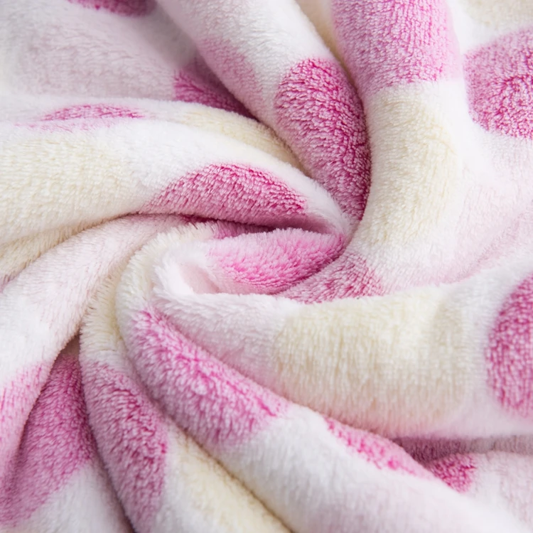 
The Dot Pattern Newborn Gift Monthly Baby Milestone Blanket Kids Swaddle Photo Blanket 