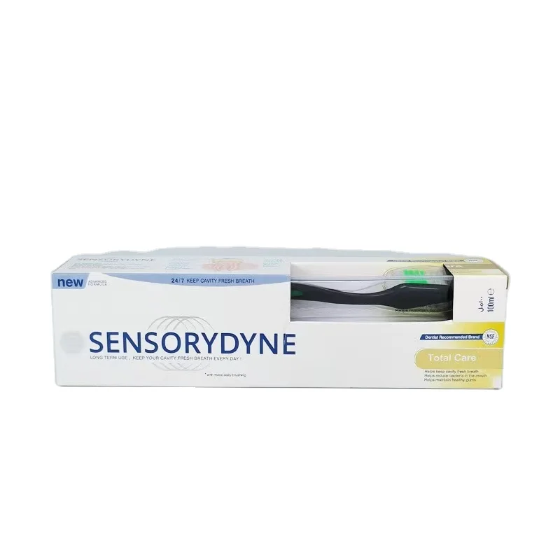 Зубная паста Sensorydyne для комплексного ухода за кожей удаление пятен галитоз Органическая активная зубная Мятная отбеливание