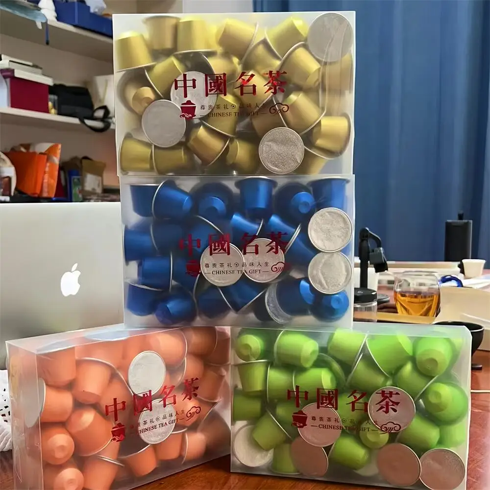 Green tea capsules (matcha) pods capsules powdered tea pod Tea capsules K-Cup compatible OEM Factory price