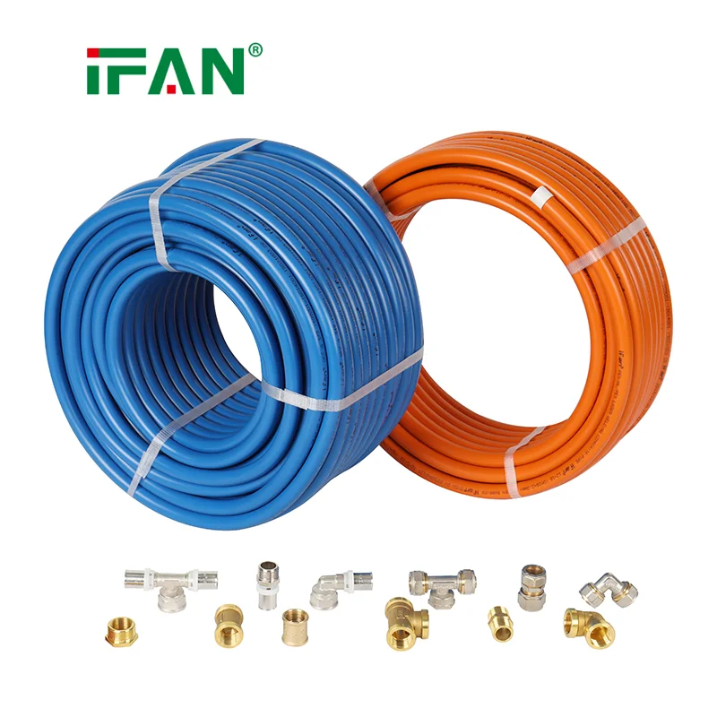 Производитель IFAN OEM PEX водяные трубы для подогрева пола Многослойные композитные пластиковые Pex Al зимней домашней системы водоснабжения