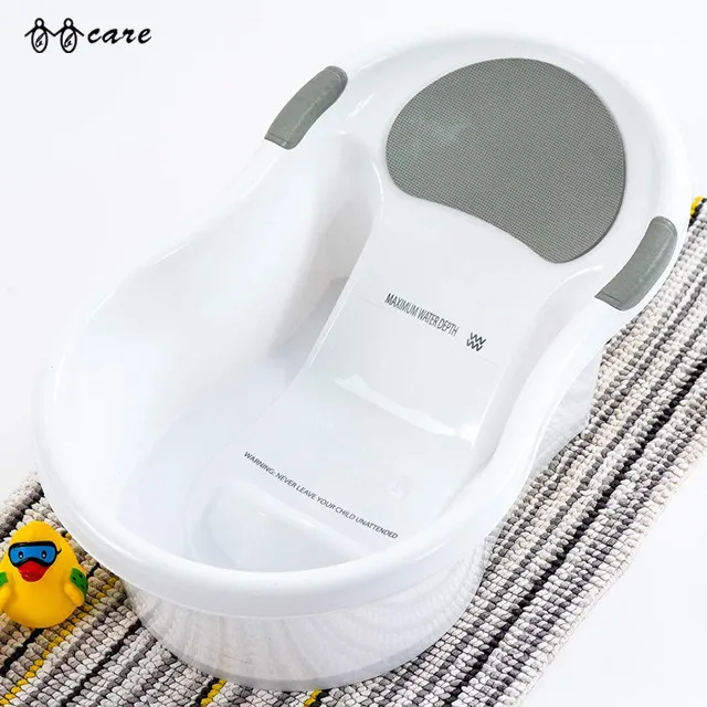 
BBCare Newborn Baby Bath Tub with Built in Seat and Soft Headrest 