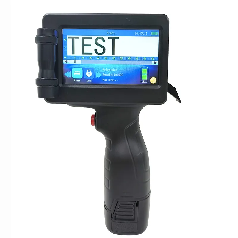 Yaomatec Easy to Operate Label Printer Bar Code Serial Number Date Handheld Inkjet Carton Paper Portable Thermal