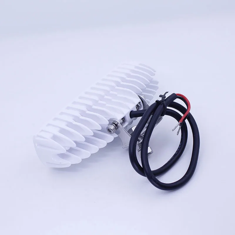 DC 12V 24V Flood Light Work Lighting Dual Color White Housing Spreader Marine LED Lights For Boat