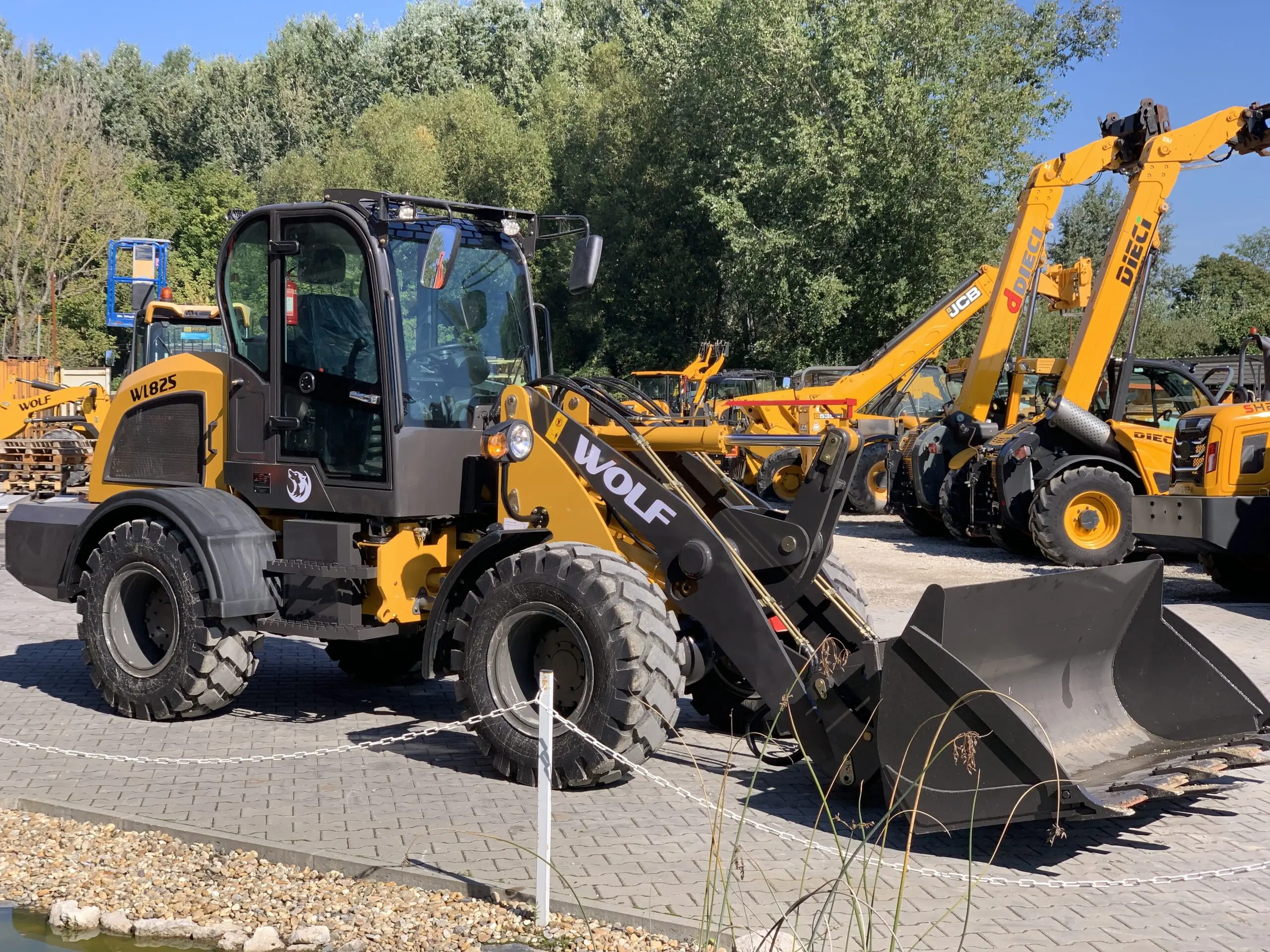 High Quality Wl825 Small Wheel Loader for North America