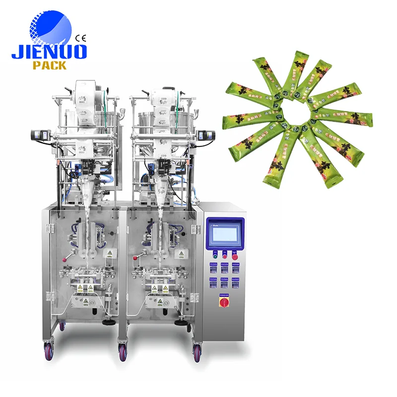 JIENUO Pack Automatic Multi Lane Sachet Liquid Ketchup Sauce Shampoo Filling Packing Machine Honey Packing Machine