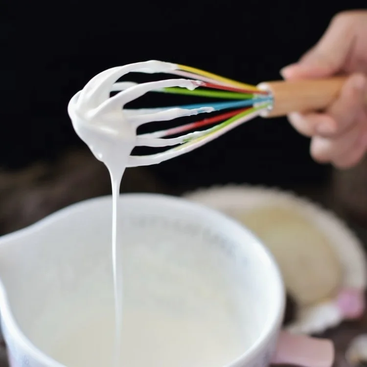 Кухонные принадлежности инструменты для яиц деревянная ручка ручной венчик по оптовой цене