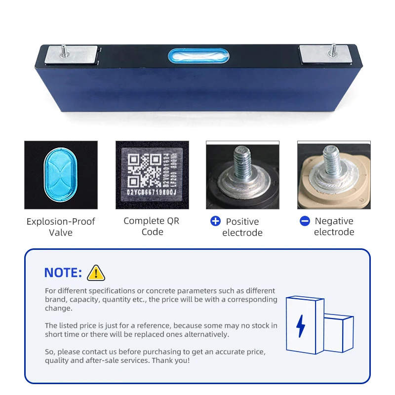 long cycle life 3.2V Lifepo4 105Ah 116Ah Brand New Rechargeable 48V Lifepo4 Akku Batterie Solarbatterie Diy Rv Boat Cells Pack