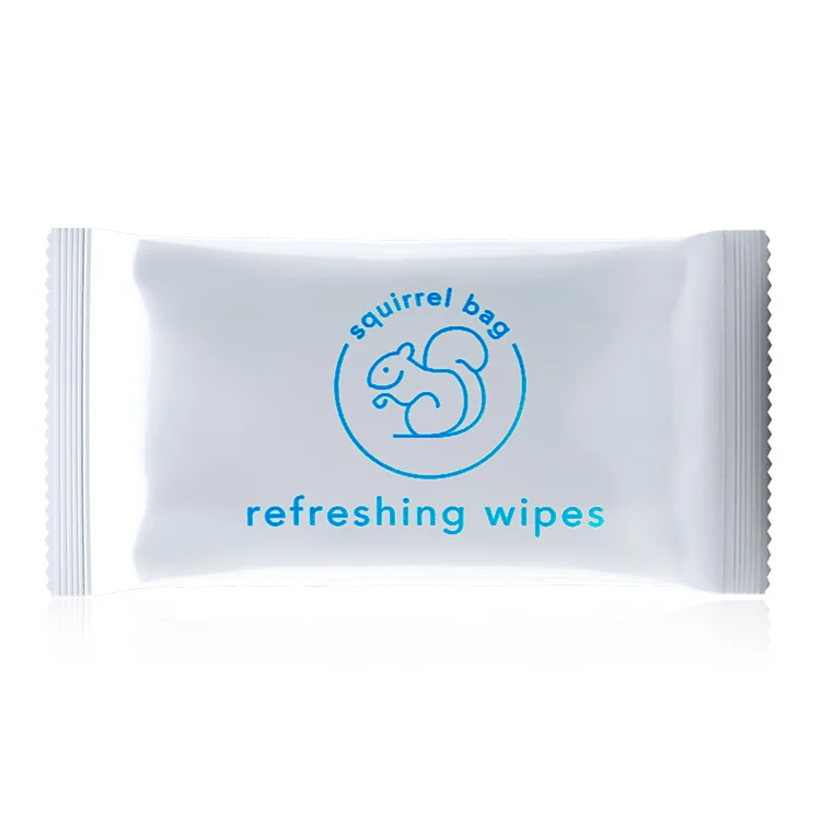 Customization good quality refreshing wet wipes thickened non-woven fabric