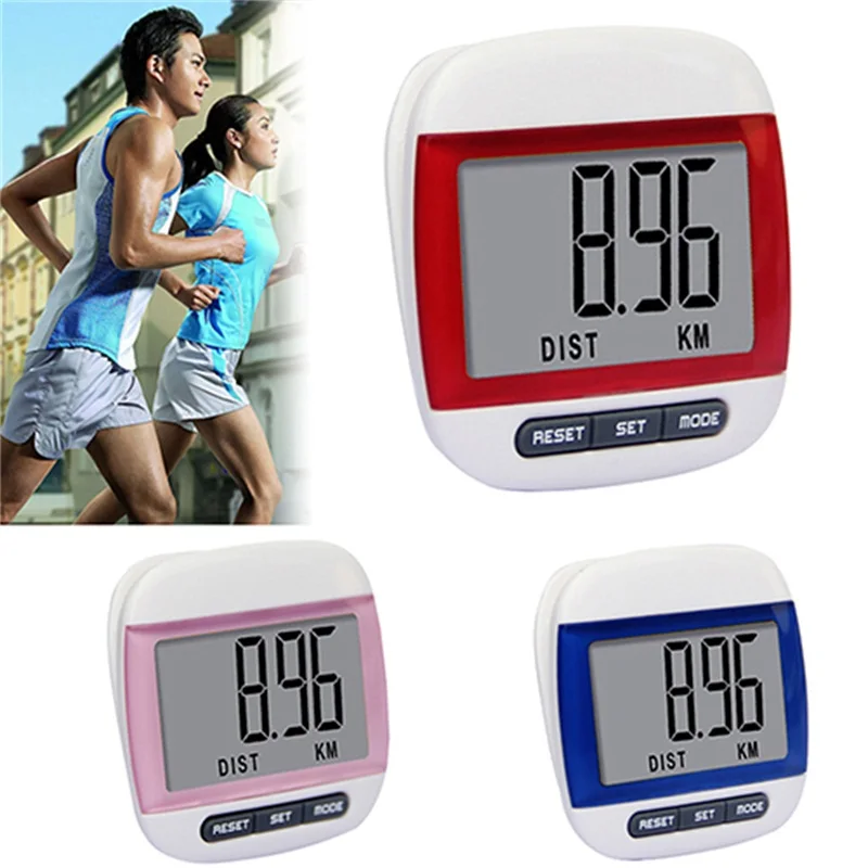 Hot Sale Mini Step Counter Waterproof Pedometer Activity Trackers Portable Bracelet Smart Digital Fitness Device for