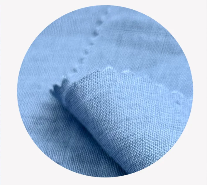 Hot Sale 100% Linen  Fabric 300 cm width  for bedding