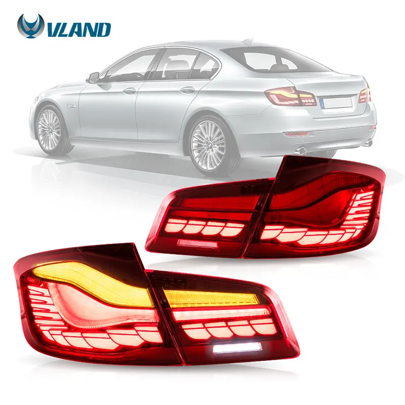 VLAND завод задний фонарь для BMW 5 серия F10 F18 2011- 2017 автомобиль лампы или лампы светодиодные фонари заднего автоматическая система освещения аксессуары