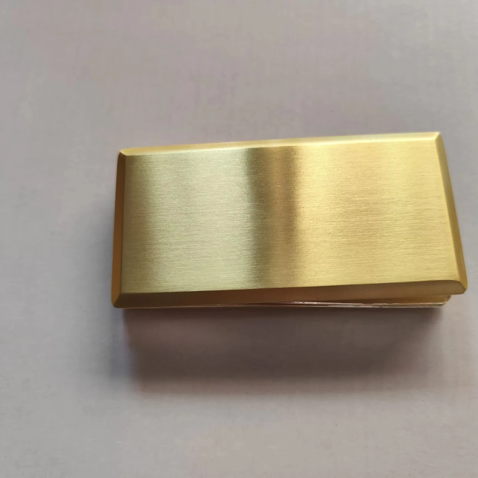 304 Stainless Steel Square Frameless Glass Clamp Connector Shelf Brackets Fit for 5/16 to 1/2 (8 to 12 mm) Glass