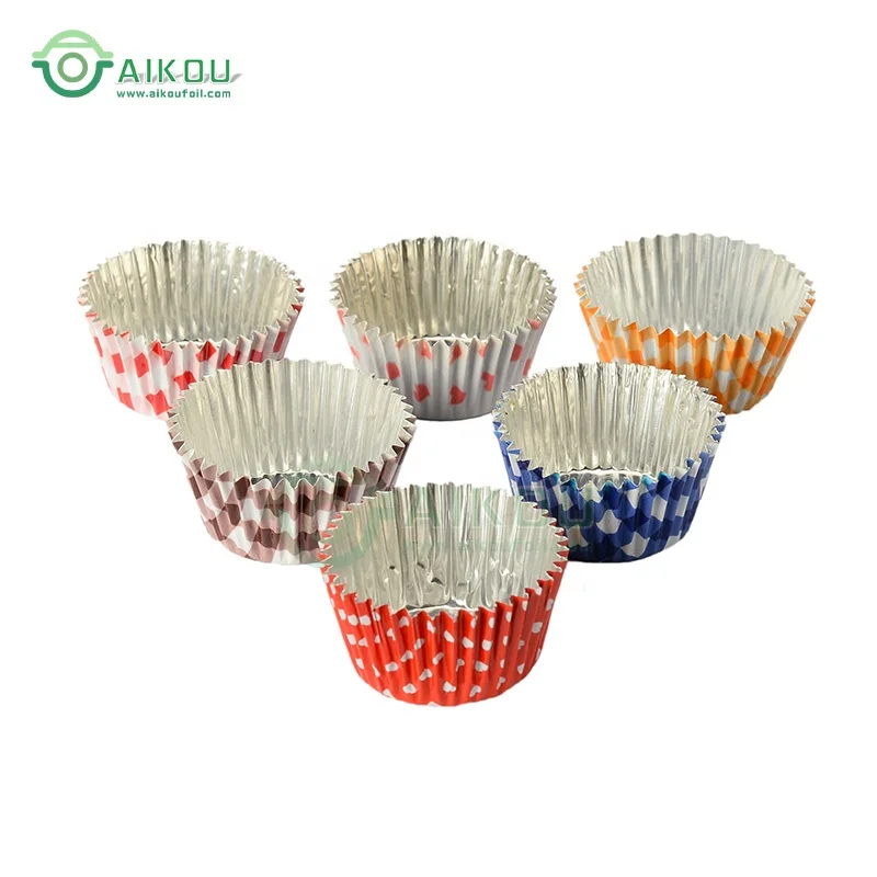 high-end mini baking tins cake liner baking cup aluminum bakeware foil liners cake baking dishes & pans au gratin dishes