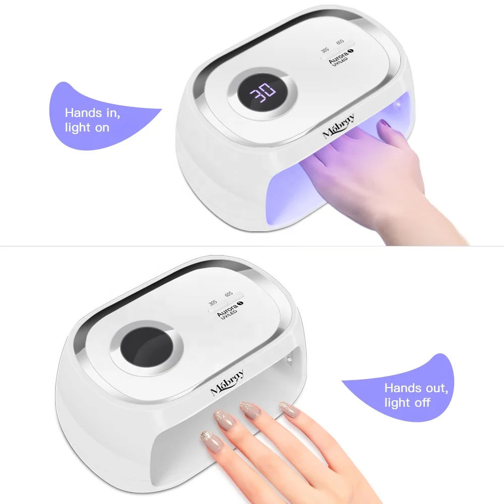 Work With All UV LED Gel Timer Setting Gel Nail Machine Nail Set Kit With UV LED Lamp