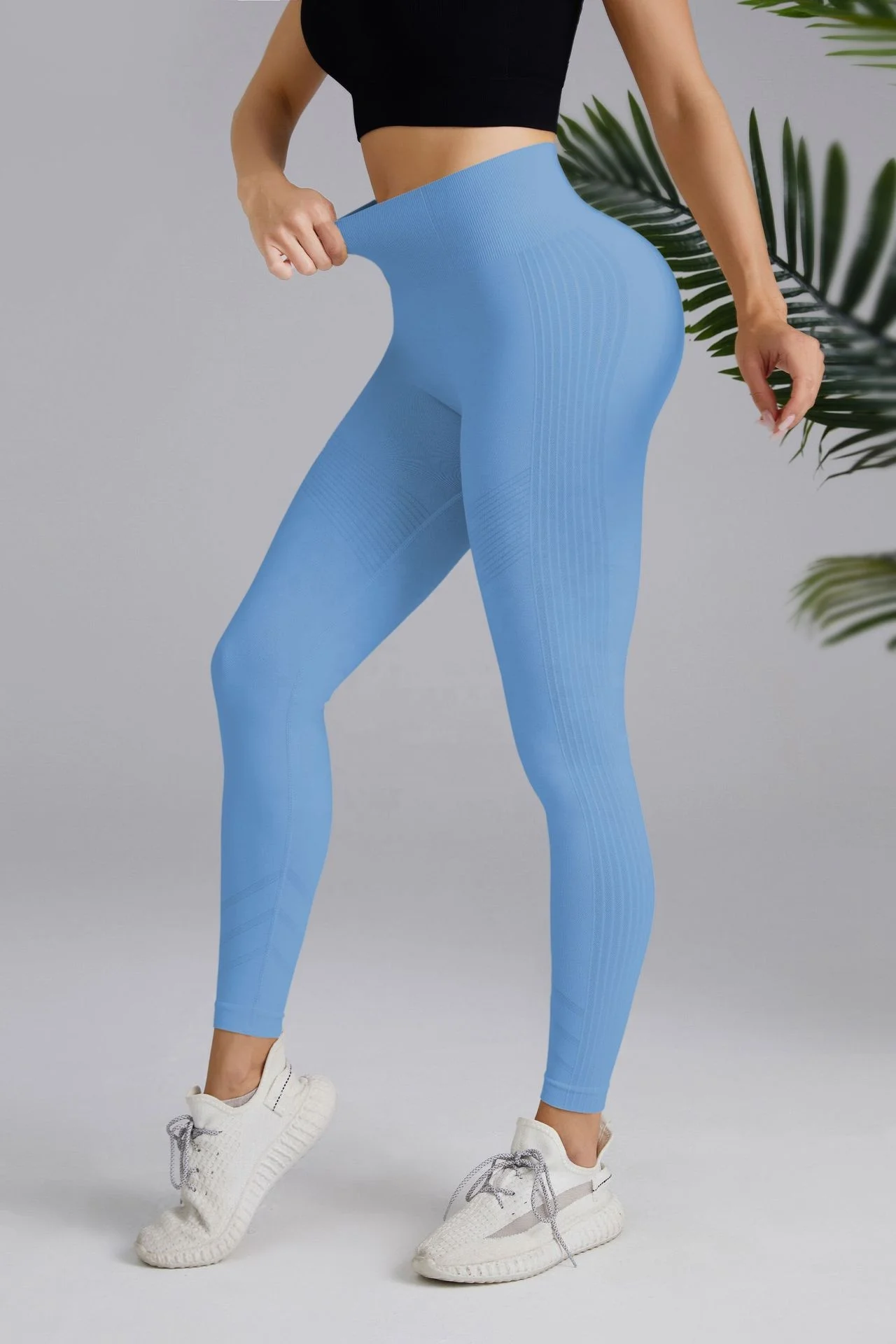 Wholesale Push Up Leggings De Gimnasio Para Mujer Seamless Fitness Workout Leggings For Women