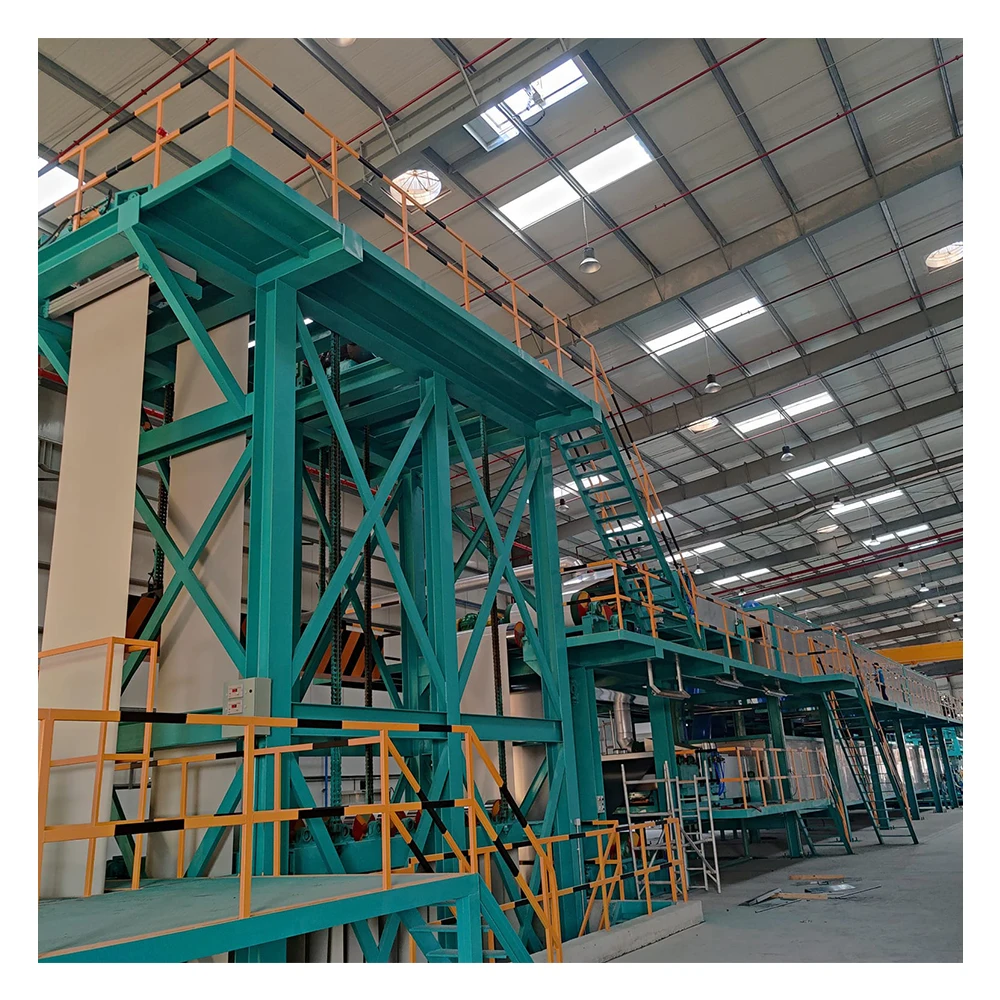 Steel color coating line with bright colorful coated equipment for sale
