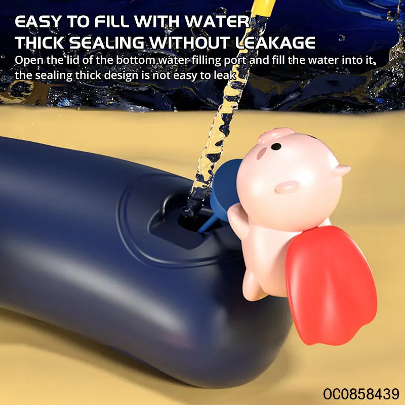 Wholesale custom plastic mini water gun kids toy gun animals water pistol toys