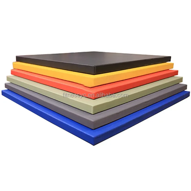 Wholesale Martial Arts Judo Floor Cushion 1m x1m 2m x1m x 4cm 5cm 6cm Thickness Sponge Tatami Mat