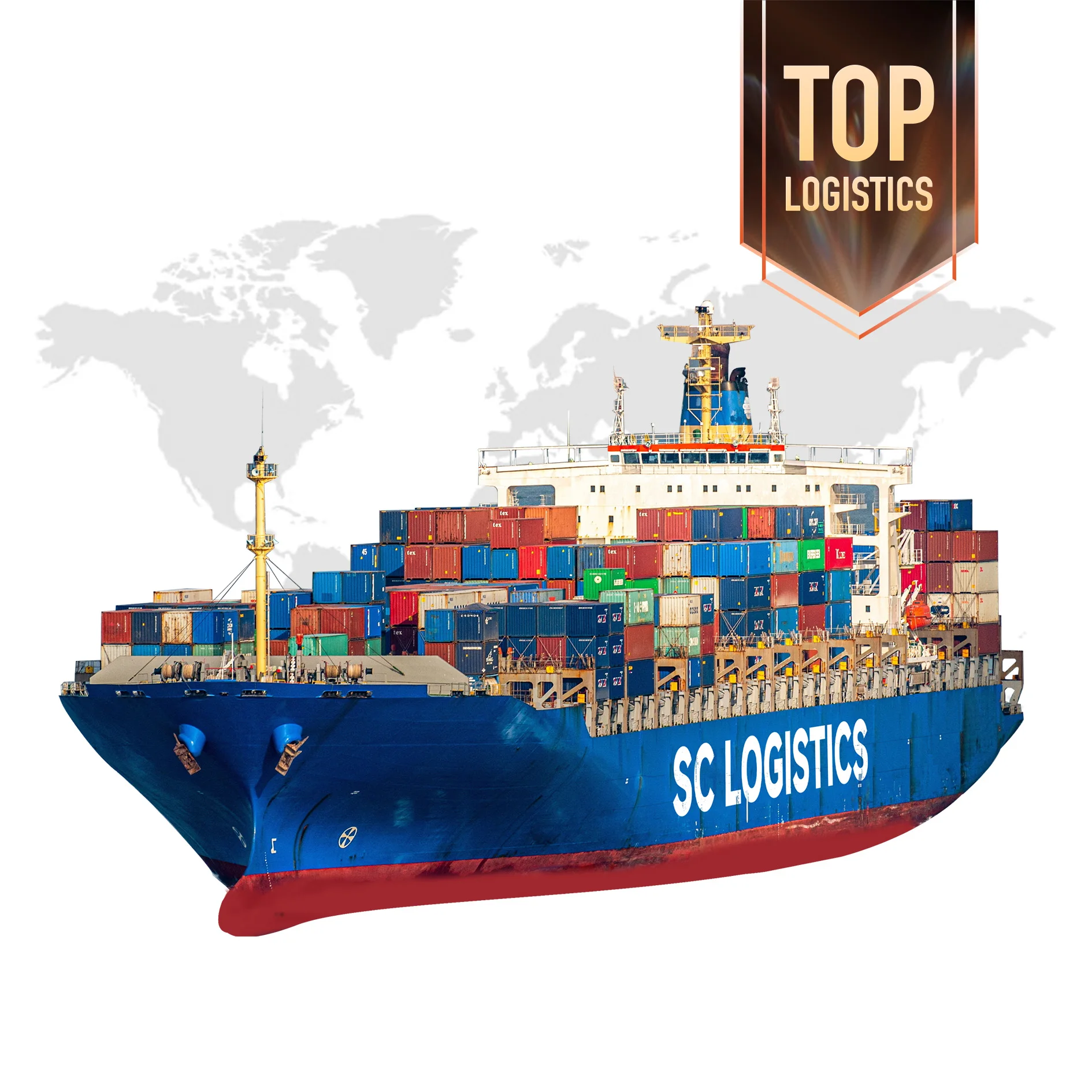 FBA Freight forward Air Express Sea shipping agent from China to Australia USA Door to Door Delivery Service