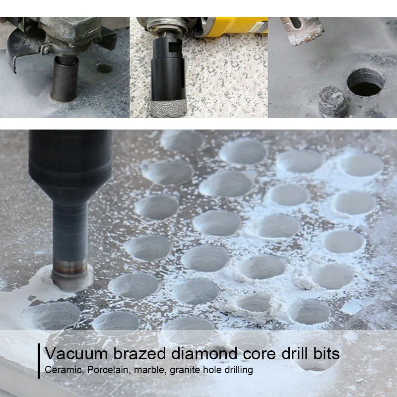 Porcelain Cutting disc and Drill Bit Set for porcelain tile, ceramic, marble, masonry