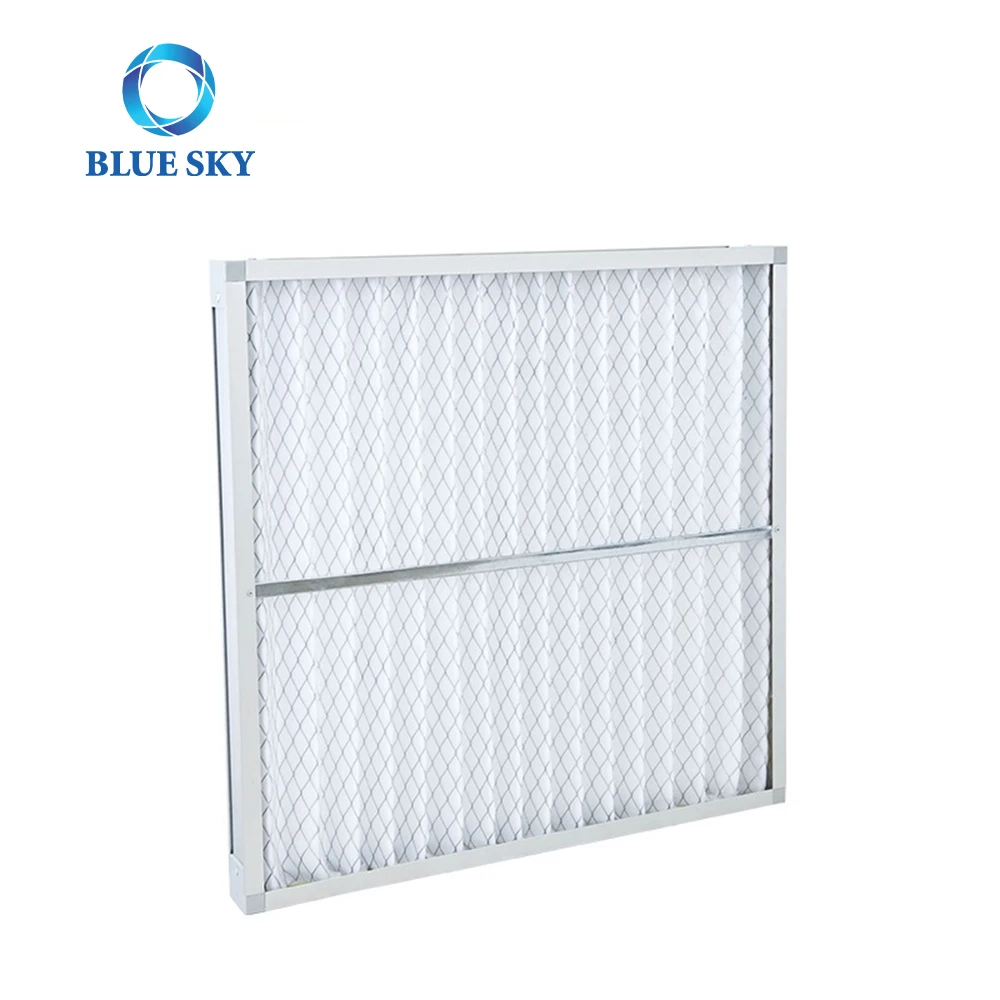 Factory Direct Sale G4 Aluminum Alloy Frame Panel Primary Folding Air Filter HVAC Air Filter for Central Air Conditioning