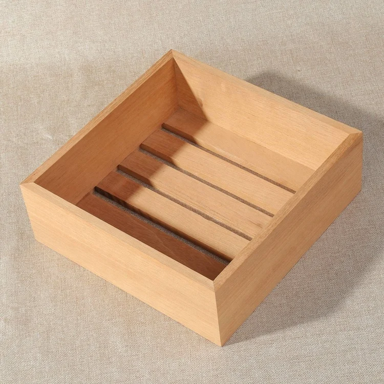 Wholesale Unfinished Empty Cigar Boxes Customizable High Quality Solid Wood Storage Boxes