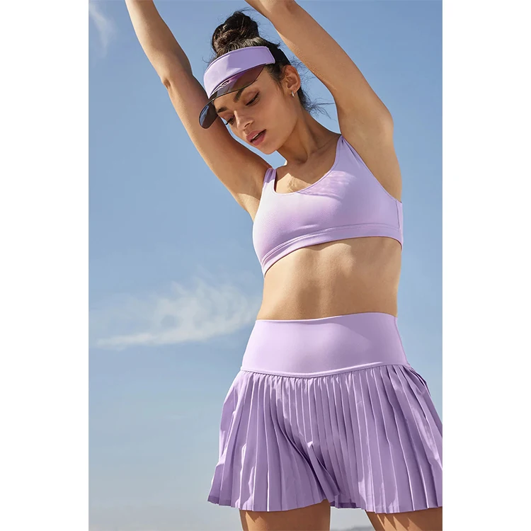 High Quality Custom Golf Skirts Running Sports Wear Tennis Skirt Womens Tennis Clothes Pleated Tennis Skirts