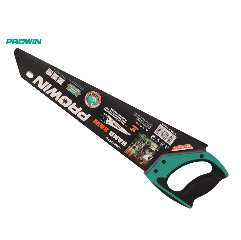 PROWIN Professional 18in Plastic Handle Carbon Steel Hand Saw