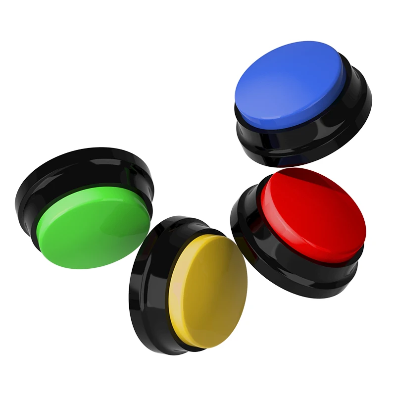 Hot Selling Recordable Dog Talking Buzzers Pet Interactive Toys For Communication Pet Training