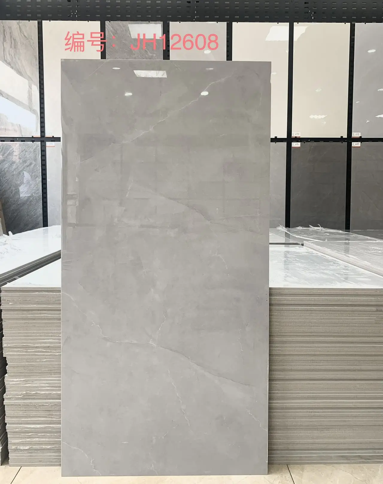 Modern 600x1200mm Carrara White Tile Polished Stone Texture Floor with Antibacterial & Wear-Resistant Features Low Price