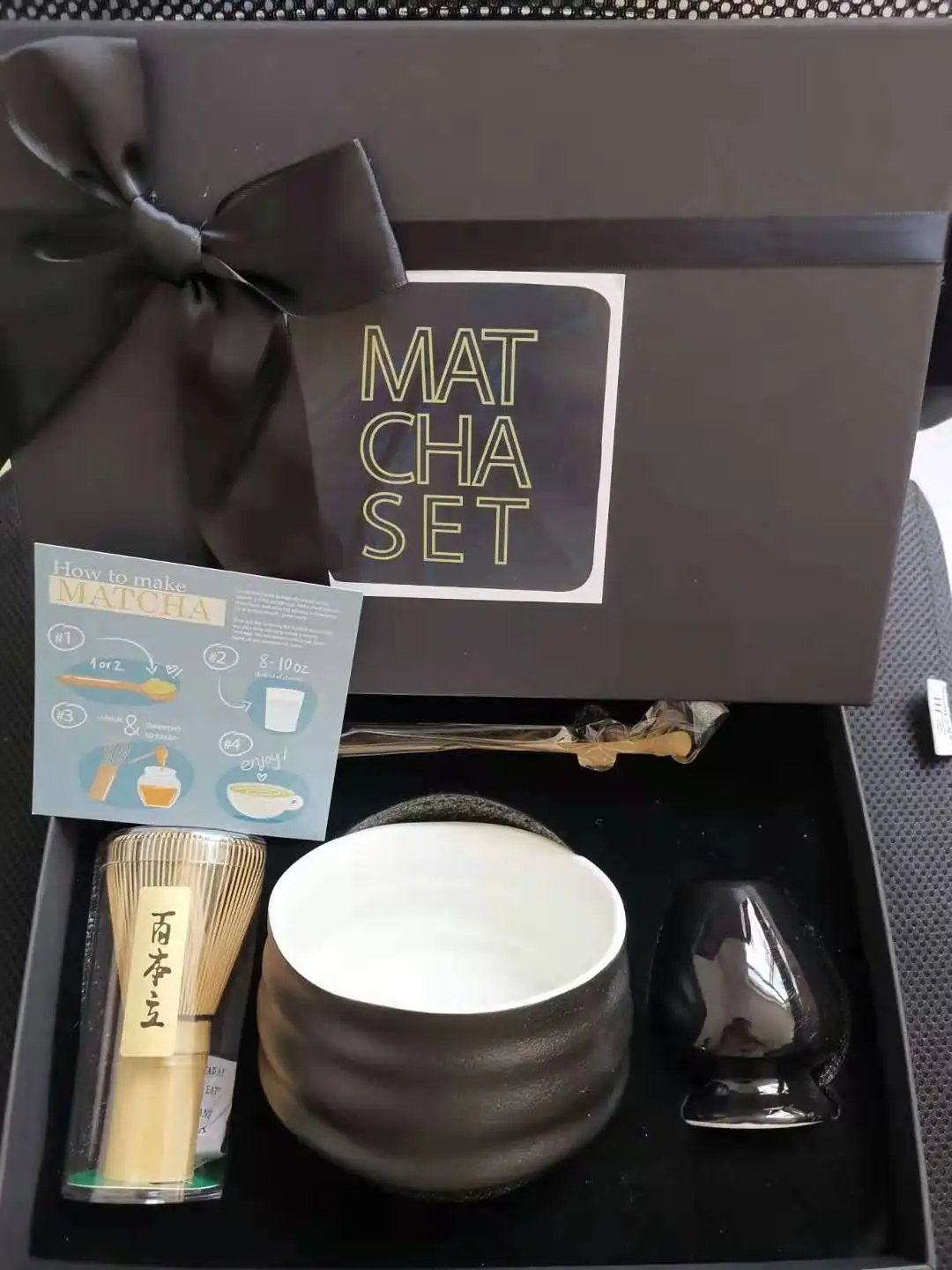 matcha tea ceremony kit  tea kit customised matcha green tea