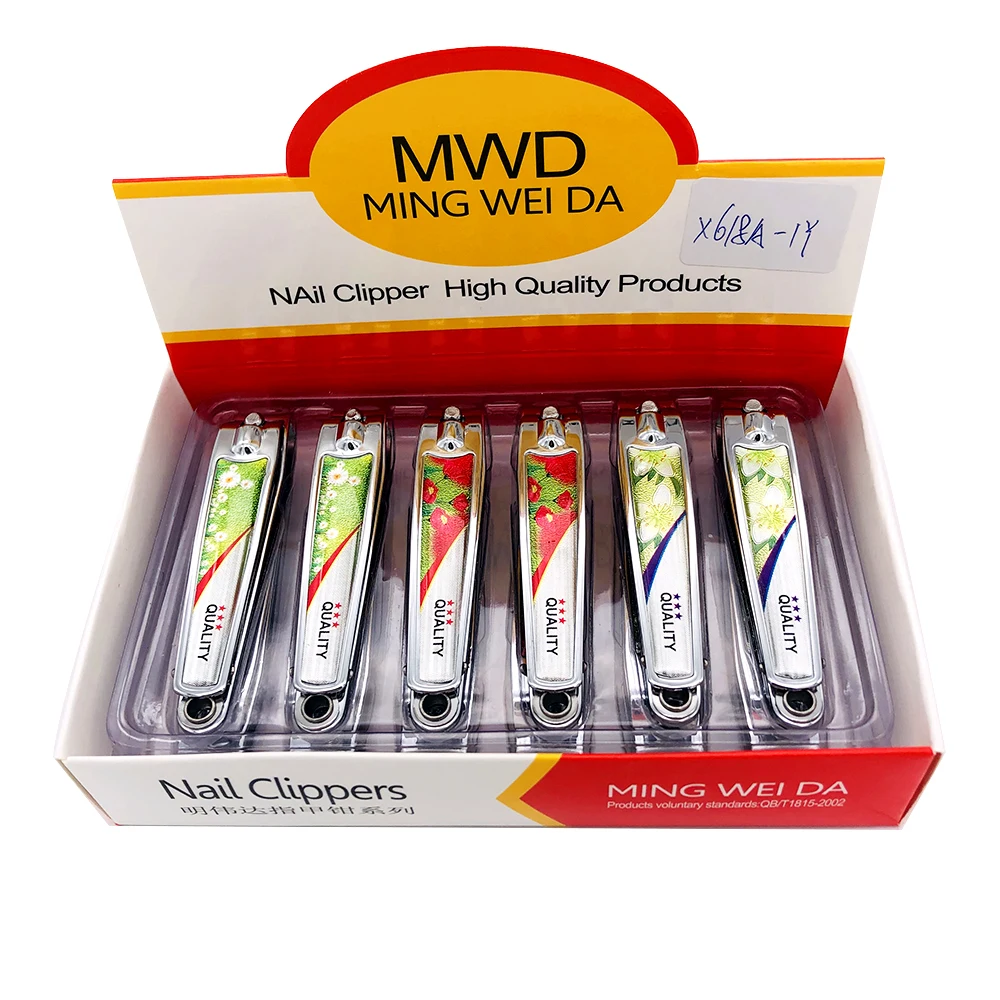 Wholesale model 618 carbon steel nail clipper with nail file